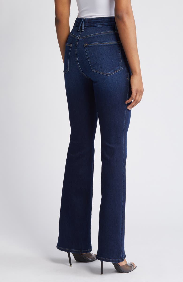 Good American Good Classic Bootcut Jeans, Alternate, color, 