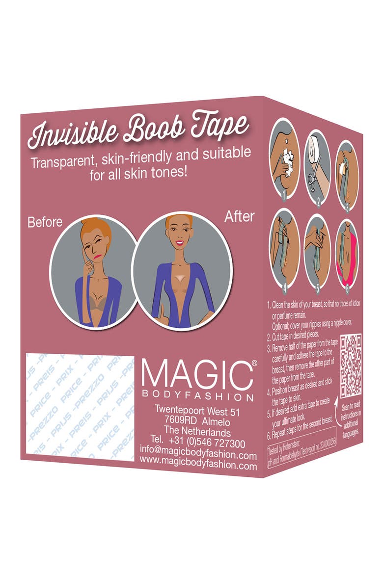 Invisible Clear Breast Tape, Alternate, color, CLEAR