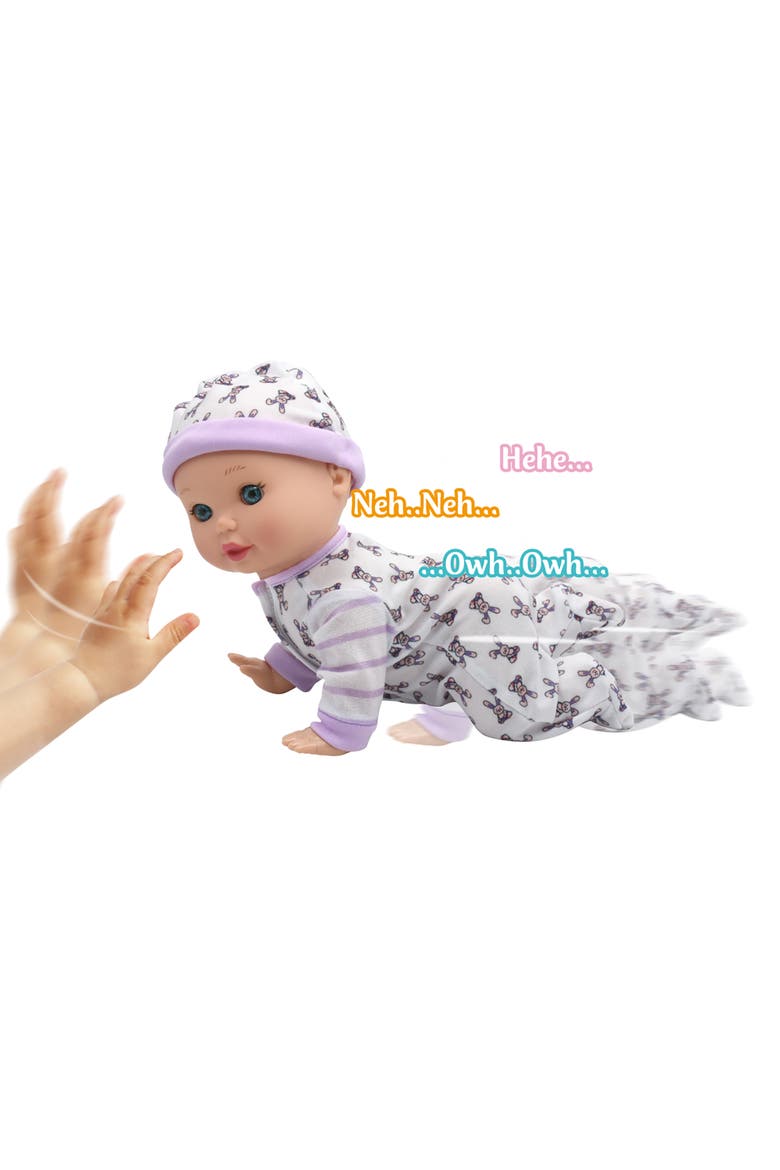 Crawling Baby 10" Baby Doll Playset, 2+, Alternate, color, Multicolored