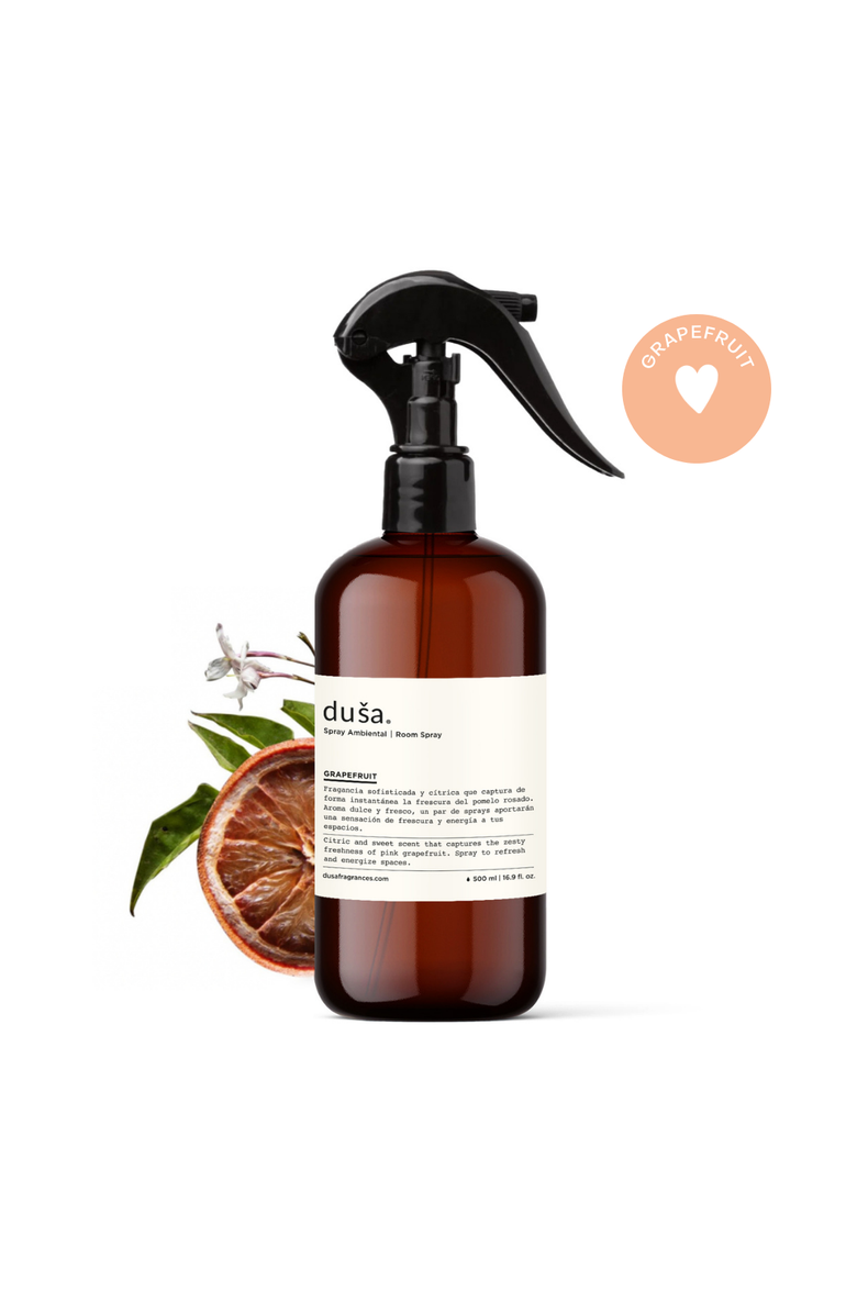 Dusa Fragrances Grapefruit-16 Fl Oz Room & Linen Spray, Main, color, Grapefruit