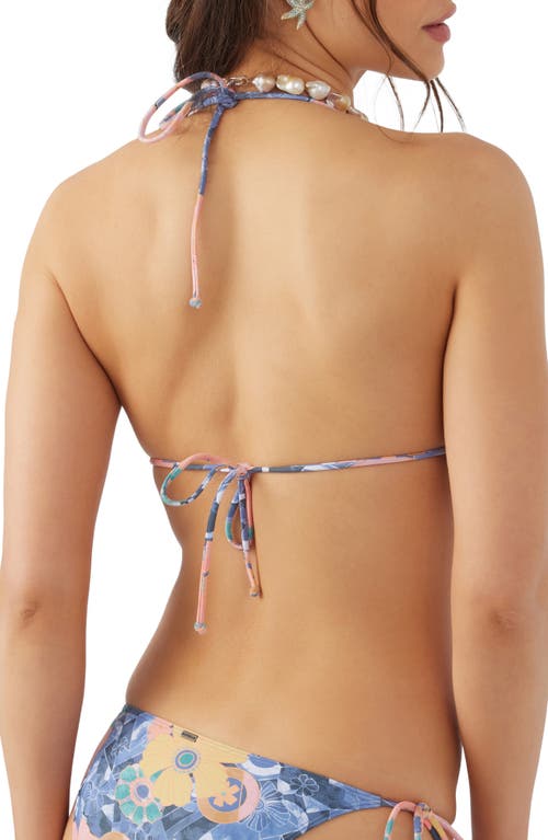 O'neill Jadia Floral Venice Triangle Bikini Top