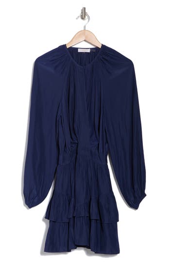 JAMES PERSE RAMY BROOK RAMONA LONG SLEEVE MINIDRESS