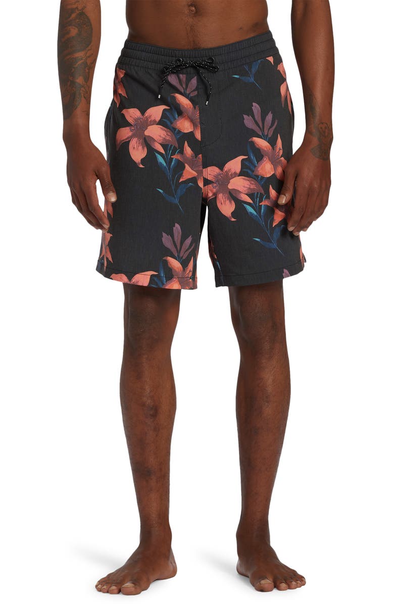 Billabong Sundays Layback Water Repellent Board Shorts, Main, color,