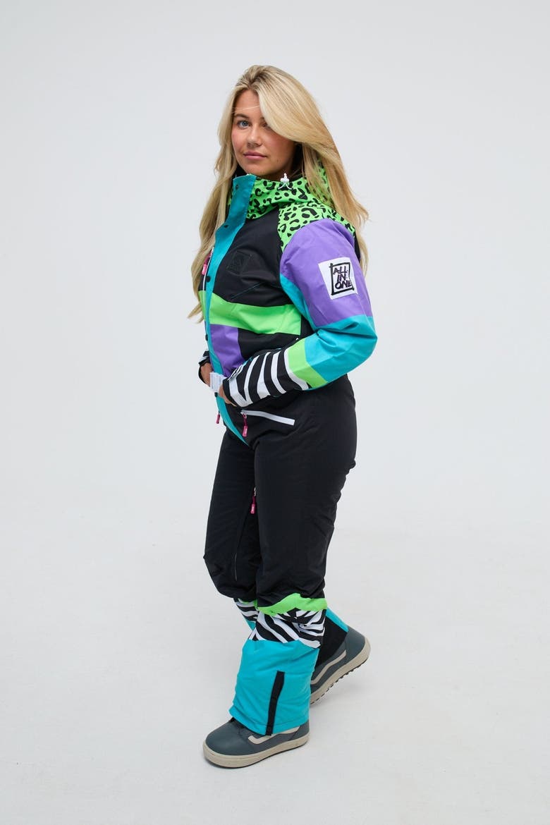 Hotel California - Shaped Women's Ski Suit, Alternate, color, multi-colour