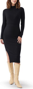 Ripe Maternity Nella Rib Maternity/Nursing Knit Midi Dress