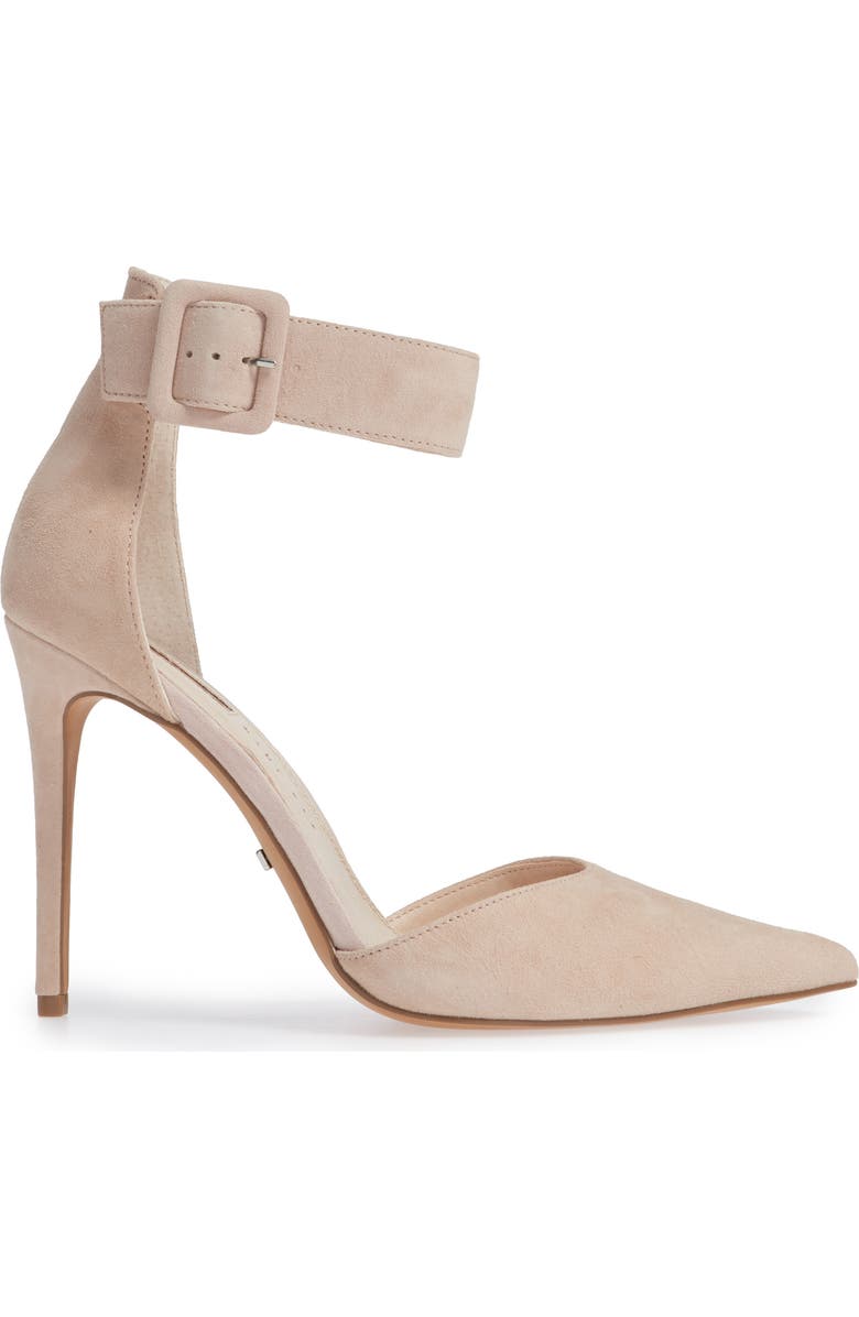 Topshop Grace Ankle Strap Pump, Alternate, color,