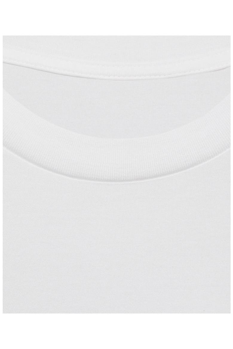 Slim Fit Cotton T-Shirt, Alternate, color, WHITE