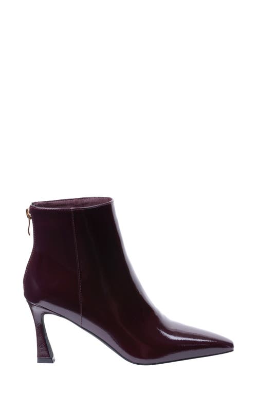 Good Choice New York Marcel Pointed Toe Boot In Burgundy