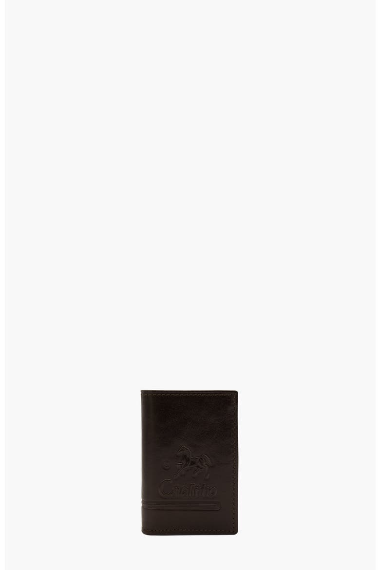 Gentleman Bifold Leather Wallet 533, Main, color, Brown