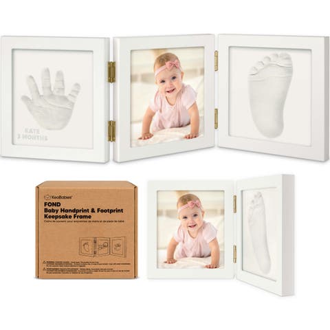 Fond Hand 
Footprint Keepsake Frame