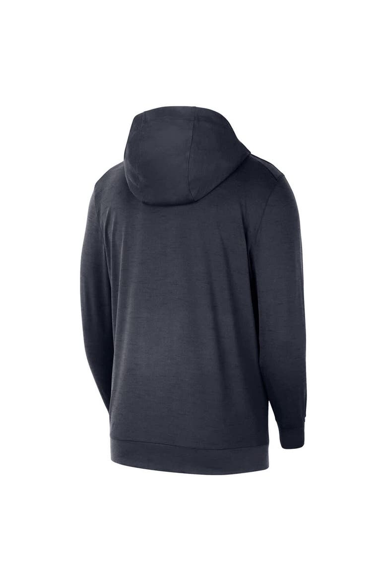 Men's Nike Navy Golden State Warriors 2024/25 On-Court Authentic Practice Yoga Restore Lightweight Pullover Hoodie, Alternate, color, Navy
