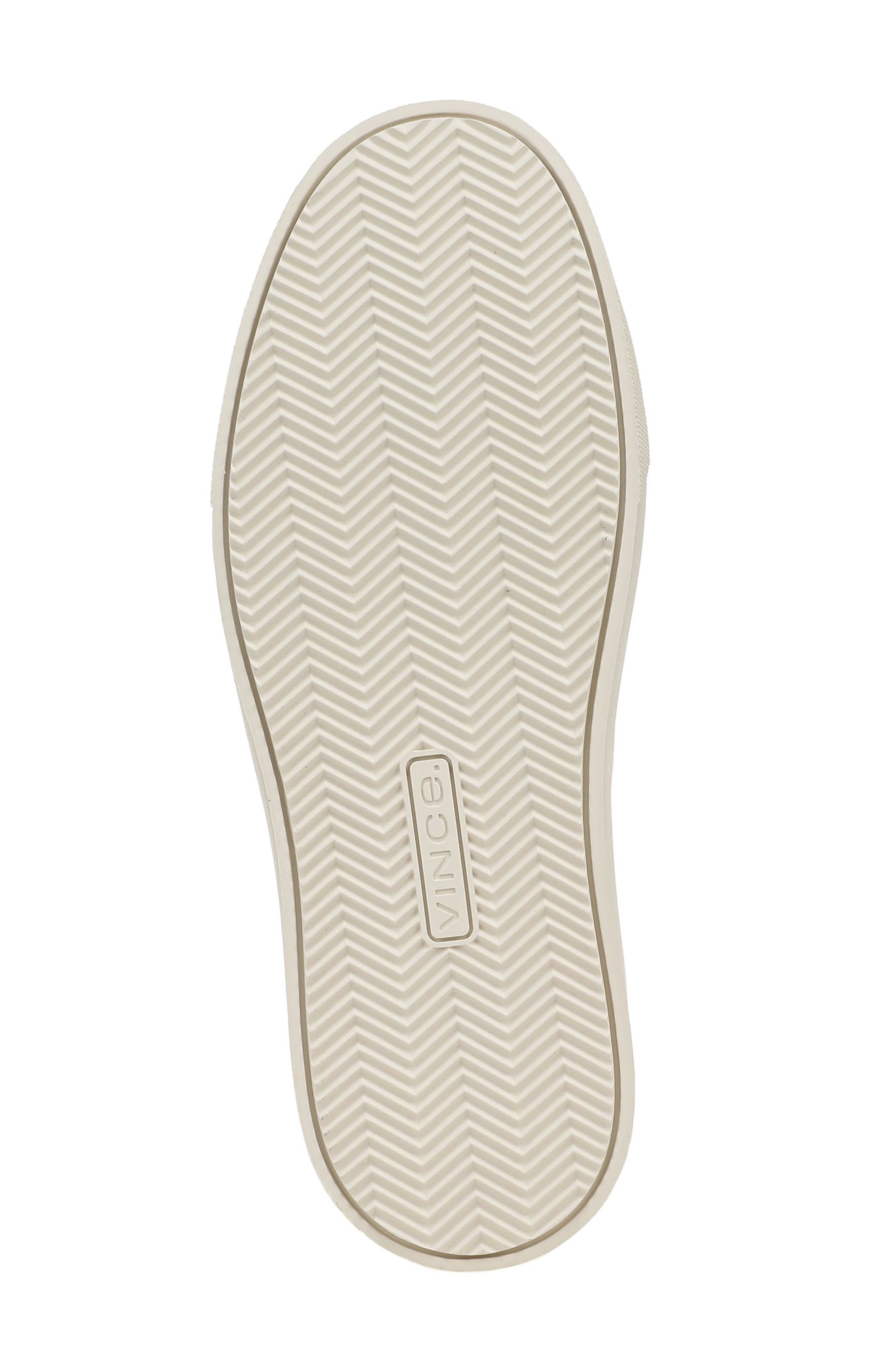Lomas Leather Sneaker, Alternate, color, PEBBLE WHITE