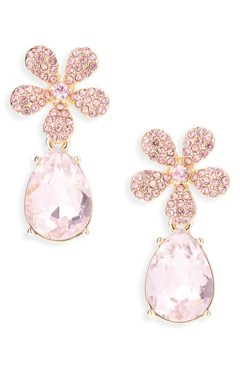 Flower Drop Earrings