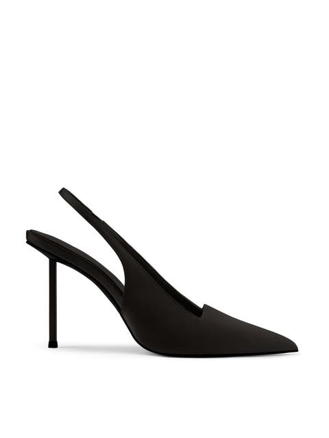 G63 Slingback Satin Pump