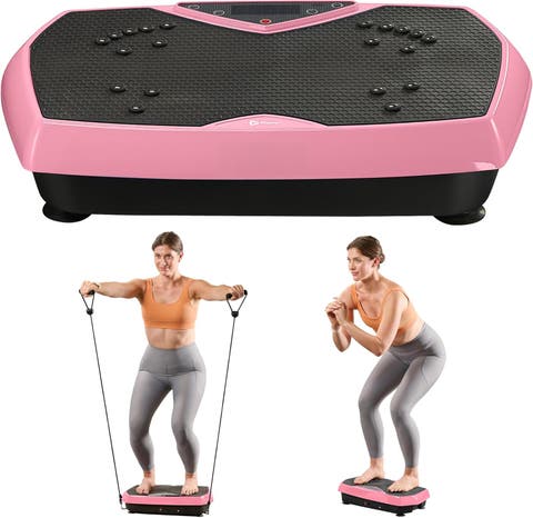 Vibration Plate Exercise Machine Magnetic Acupoints Platform for Muscle Toning and Recovery