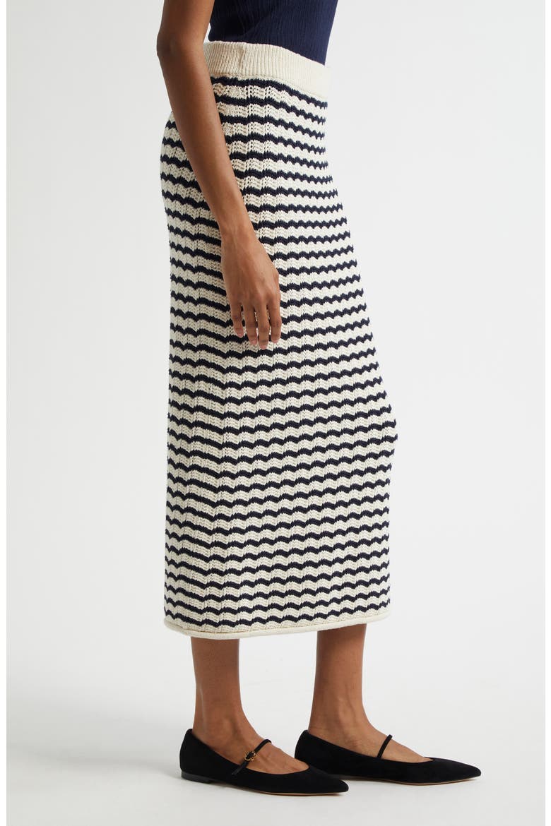 Alexis Knit Skirt, Alternate, color, PARCHMENT