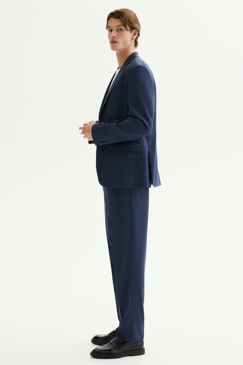 Slim Fit Suit Trousers, Alternate, color, Dark blue
