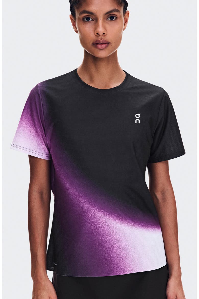 Court-T Swing Performance T-Shirt, Alternate, color, BLACK/ CASSIS