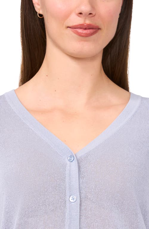 Halogenr Halogen(r) V-neck Cardigan In Blue Fog