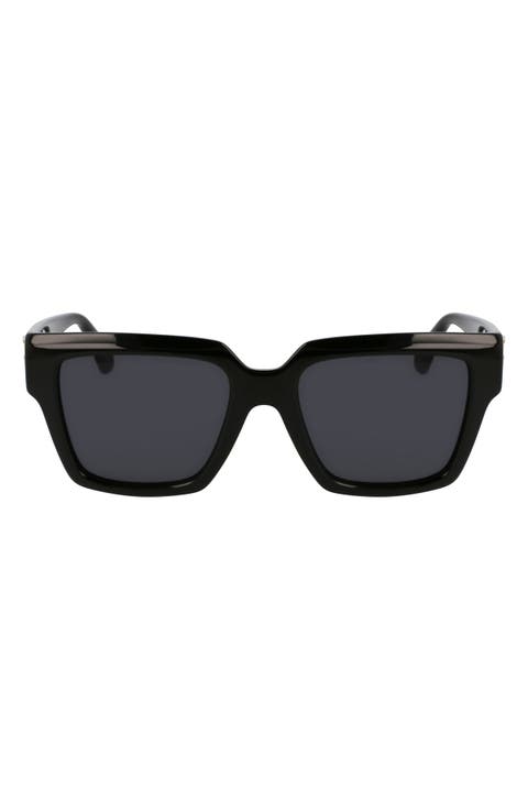 Gancini 54mm Rectangular Sunglasses