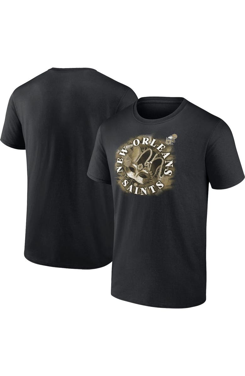 FANATICS Men's Fanatics Branded Black New Orleans Saints Big & Tall Sporting Chance T-Shirt, Alternate, color, Black