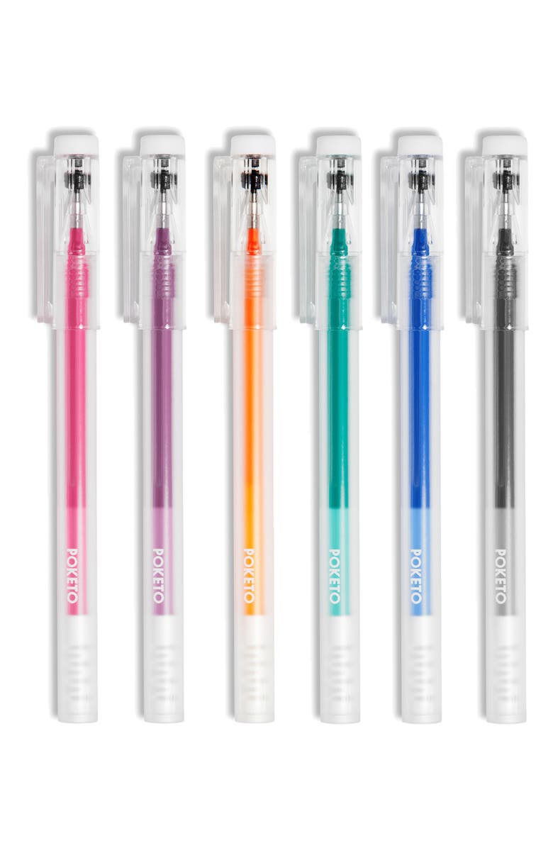 Poketo Eclipse Erasable Pens, Main, color, 