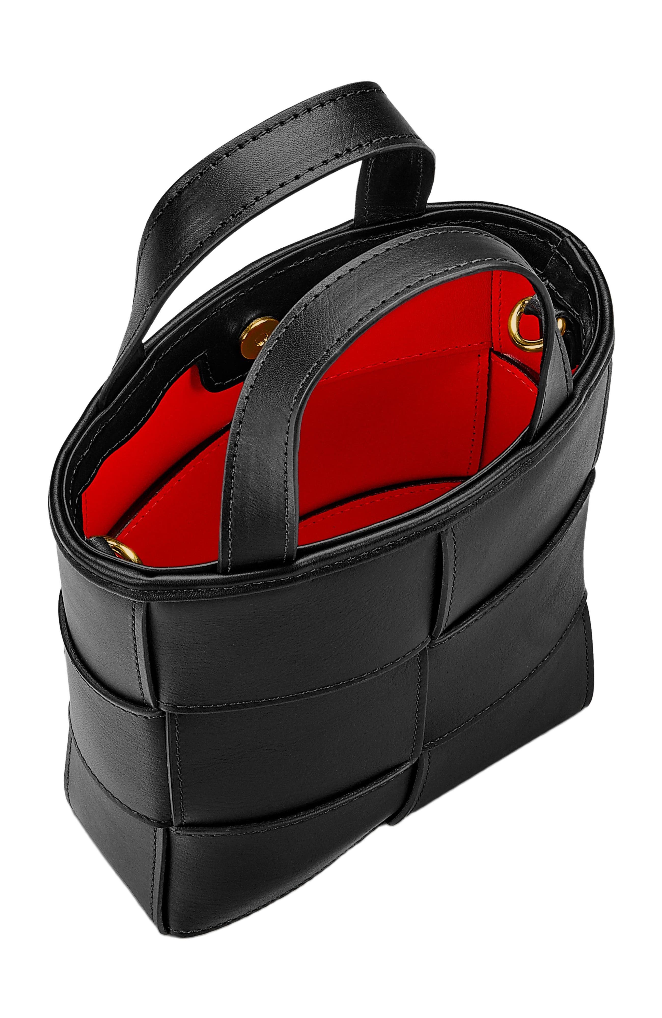 GiGi New York CHLOE MINI SHOPPER, Alternate, color, Black