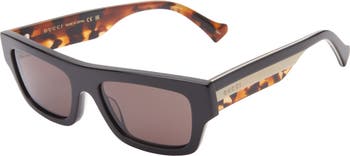 55mm Rectangular Sunglasses
