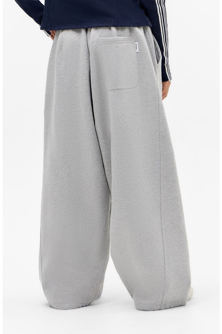 Big Simmi Wide Leg Sweatpants, Alternate, color, GREY
