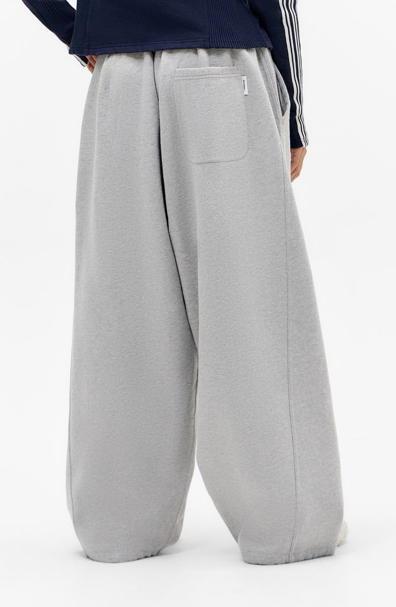 Iets Frans Big Simmi Wide Leg Sweatpants, Alternate, color, Grey