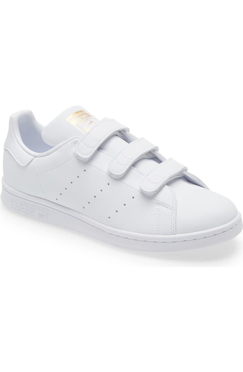 adidas Stan Smith Sneaker, Main, color, White/ White