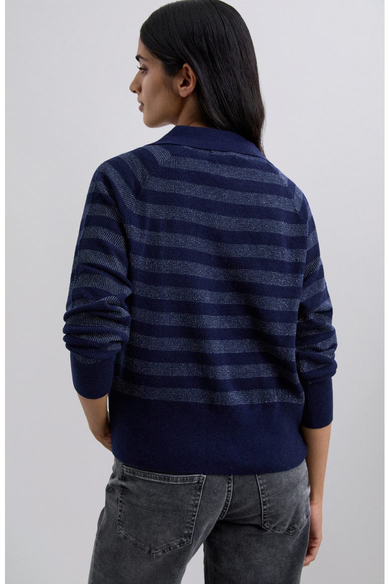Pololurex Jumper, Alternate, color, Navystripes