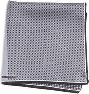 Nordstrom Quatrefoil Silk Pocket Square