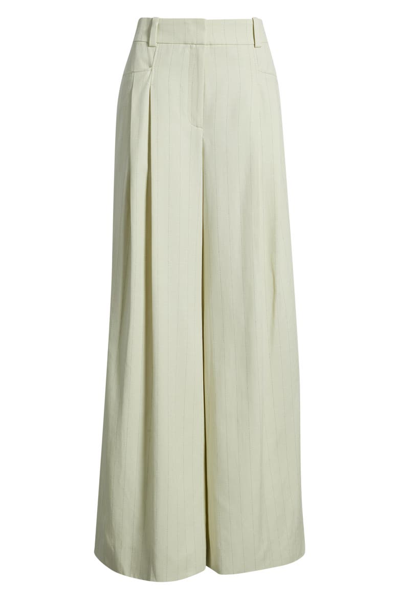 Wide Leg Trousers, Alternate, color, GUAVA STRIPE
