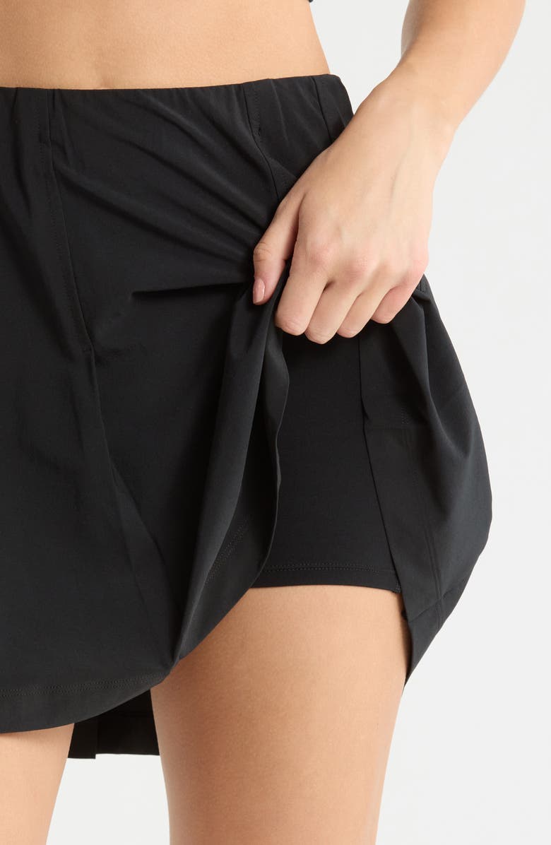Greyson Ashe Pleated Miniskirt, Alternate, color, Shepherd