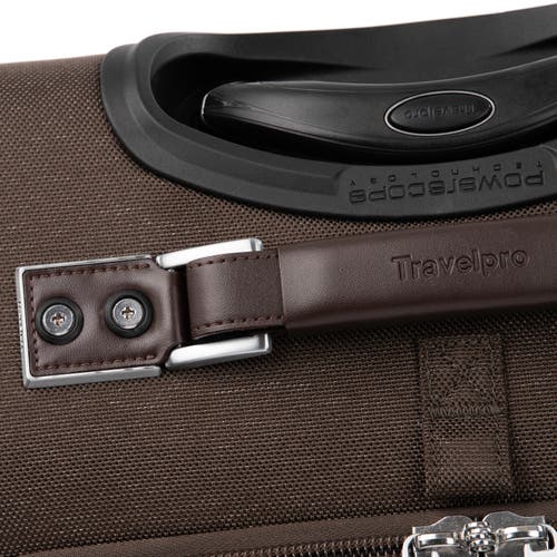 Travelpro Platinum Elite Softside Expandable Carry-on 22-inch 2 Wheel Upright Luggage In Rich Espresso