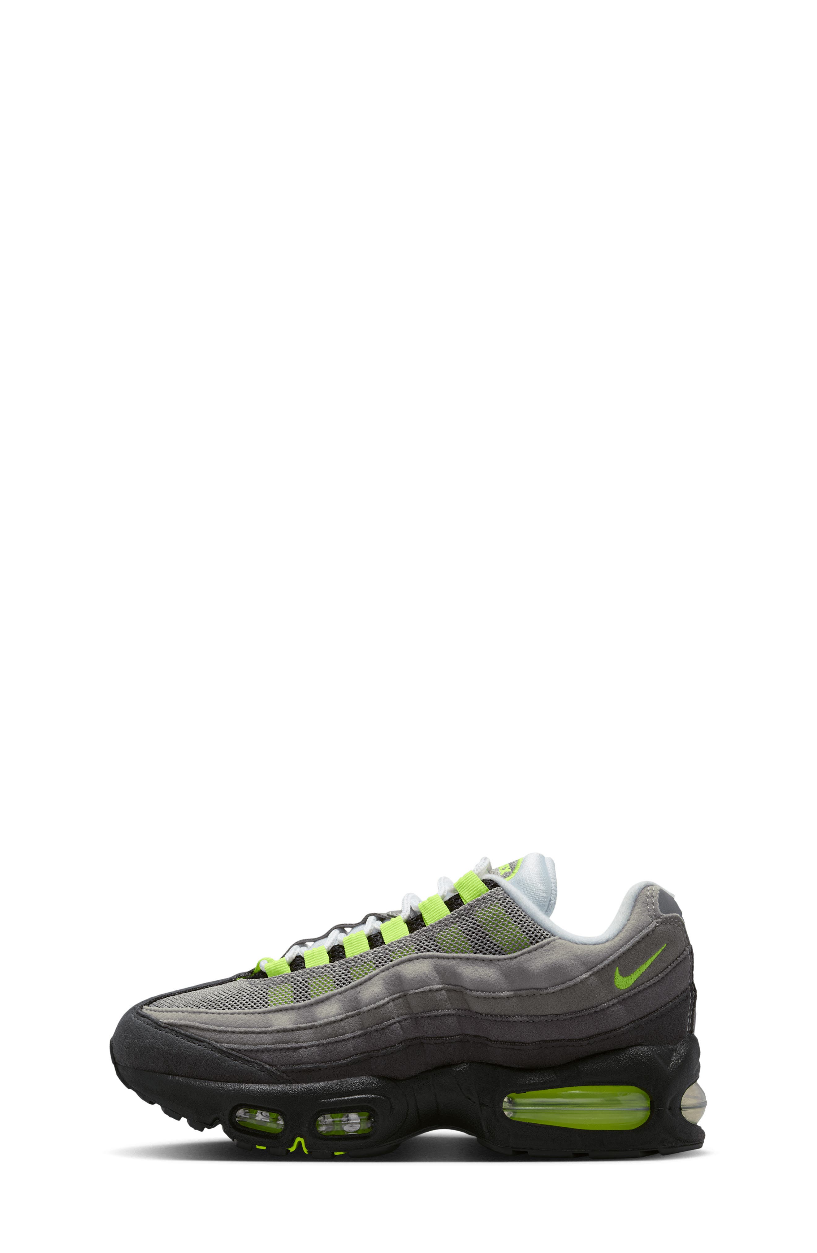 Nike Kids' Air Max 95 Sneaker, Alternate, color, Black/ Anthracite/ Graphite