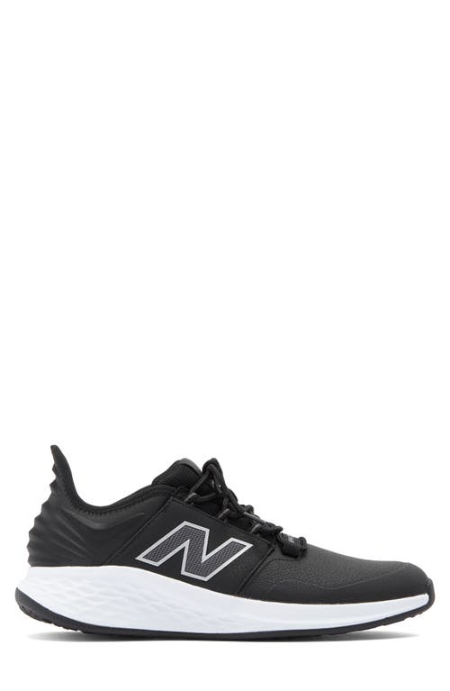 New Balance Golf Fresh Foam Roav Spikeless Golf Shoe In Black/grey