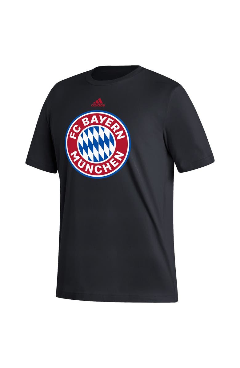 adidas Men's adidas Black Bayern Munich Vertical Back T-Shirt, Alternate, color, 