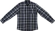 BURNSIDE Plaid Long Sleeve Flannel Shirt