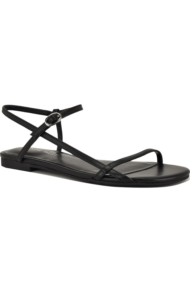Nine West Masow Sandal, Main, color, Black
