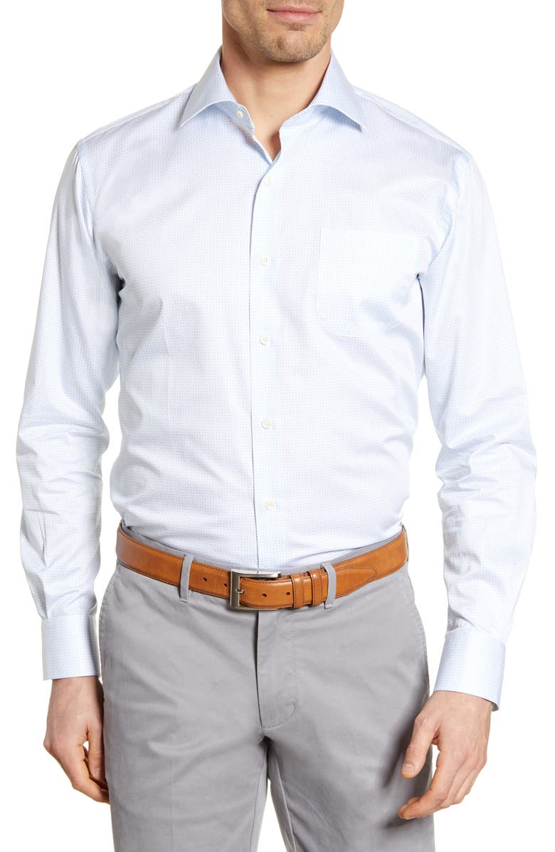 Peter Millar Richland Regular Fit Button-Up Shirt, Main, color, 