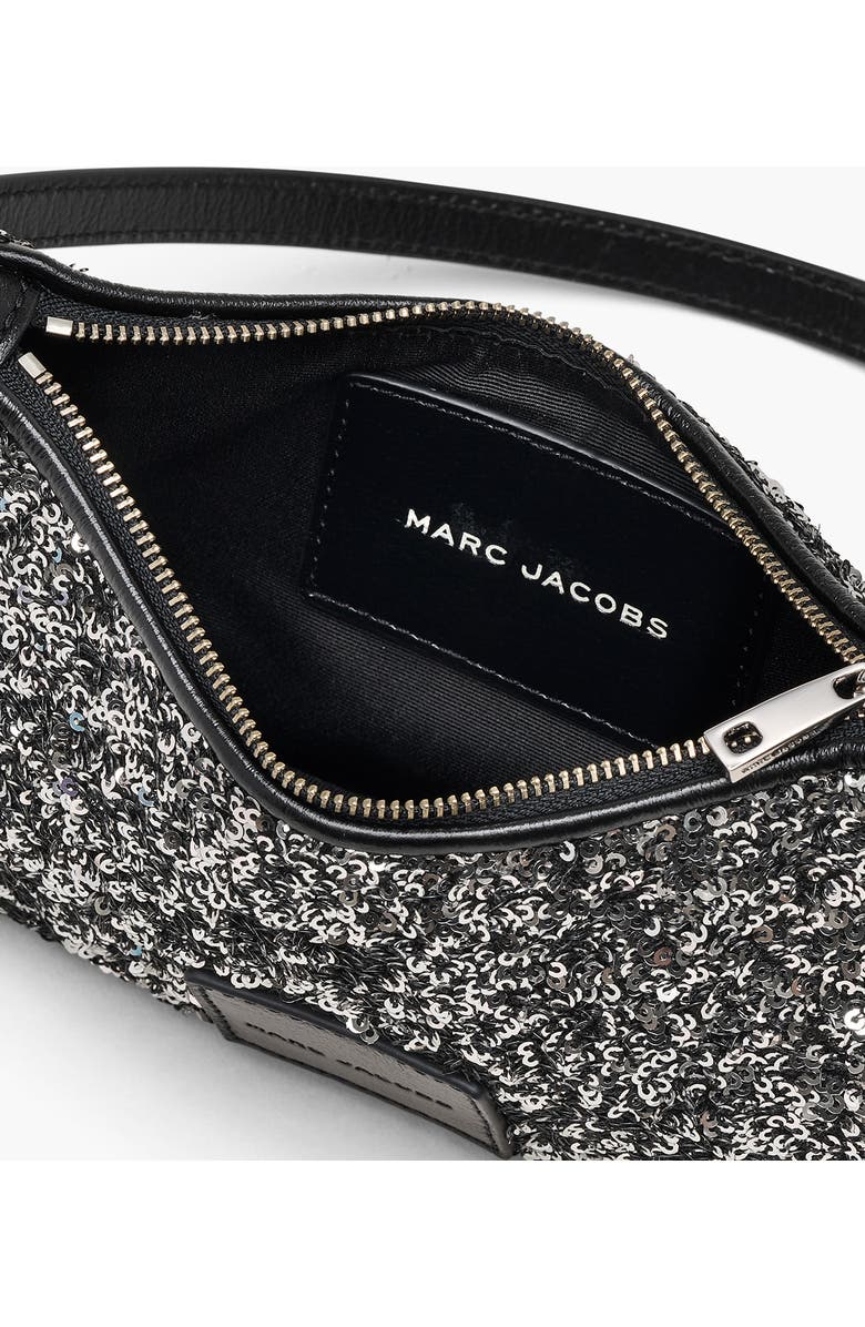 Marc Jacobs THE SHOULDER BAG, Alternate, color, Silver