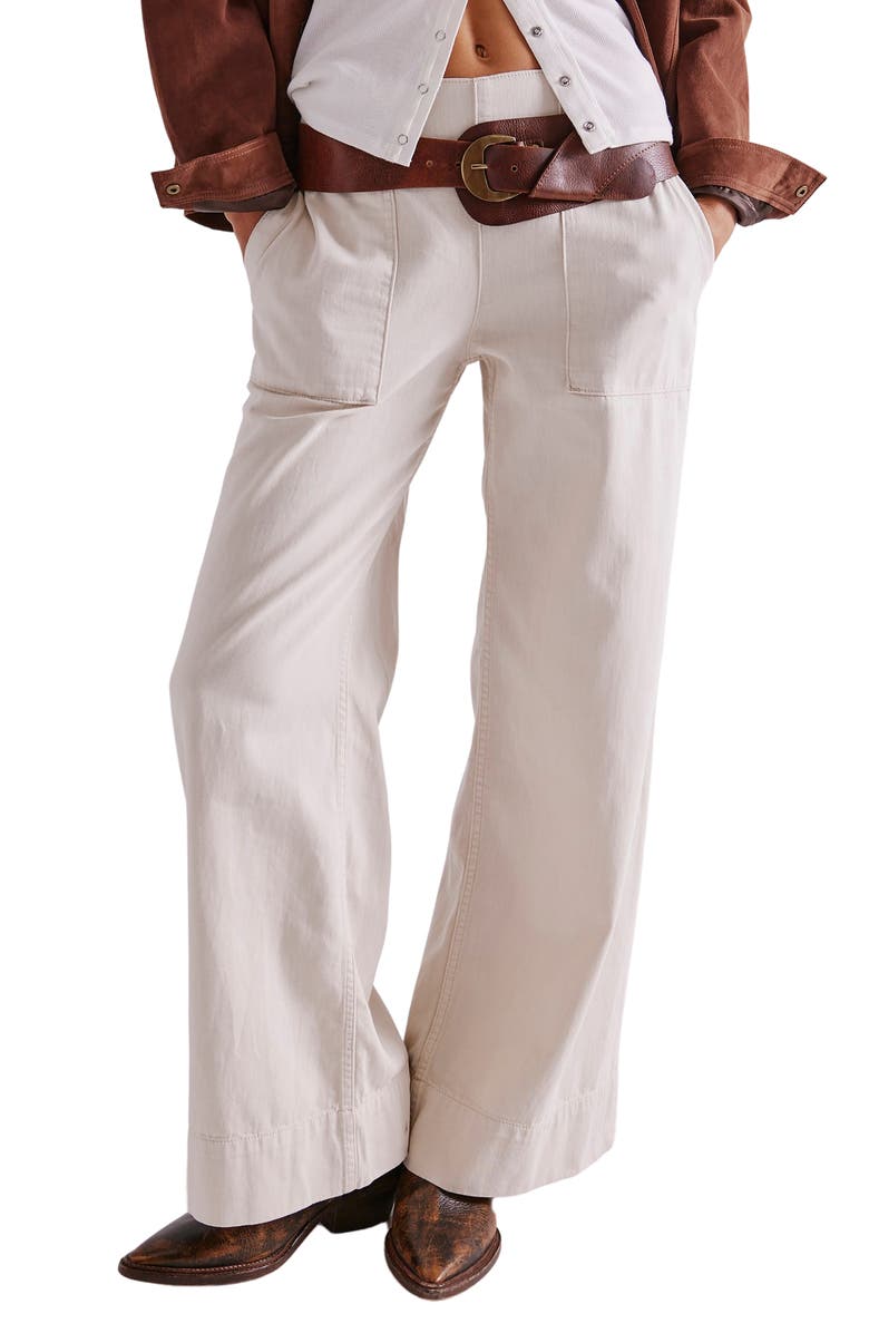 Free People Breezy Wide Leg Jeans, Main, color, 