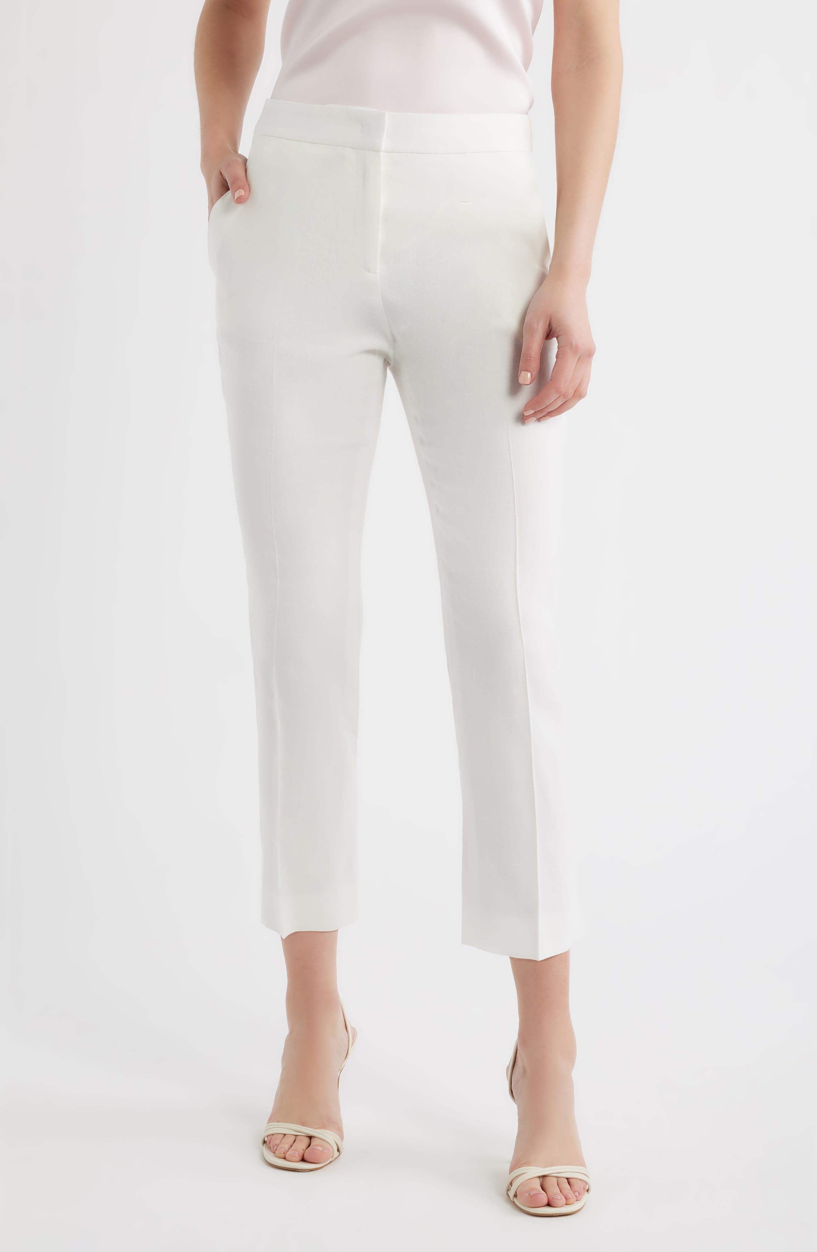 Tapria Slim Fit Crop Pants - image 3