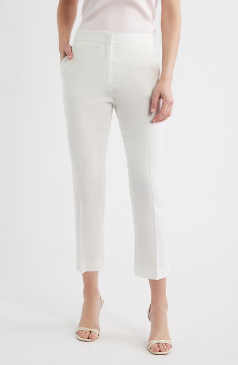 Tapria Slim Fit Crop Pants