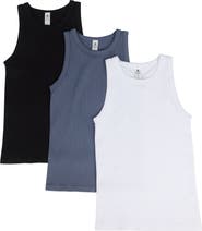 90 DEGREE BY REFLEX 3-Pack Seamless Tank Tops