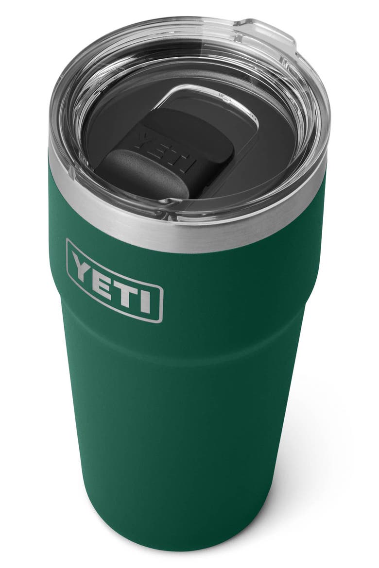 Rambler 20-Ounce Stackable Cup, Alternate, color, BLACK FOREST GREEN