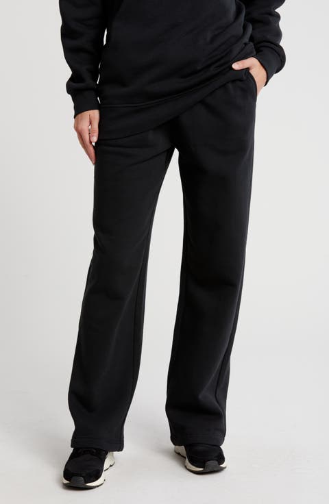 Feather Fleece Straight Leg Sweatpants