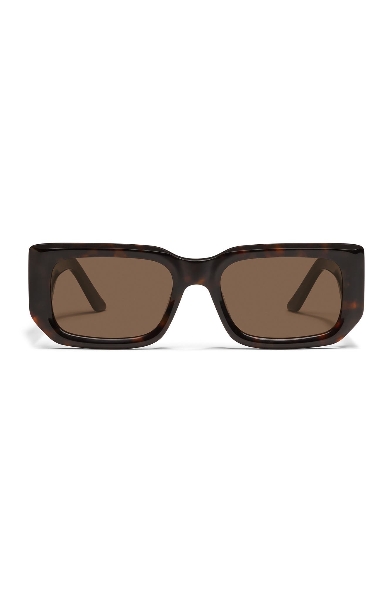 QUAY Tell Me More 54mm Square Sunglasses